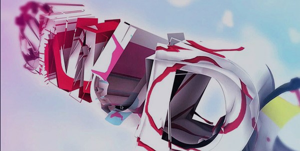 C4D+AE制作变形字体动画片头 RampanTV Tutorial 3D Paint Splatter Title