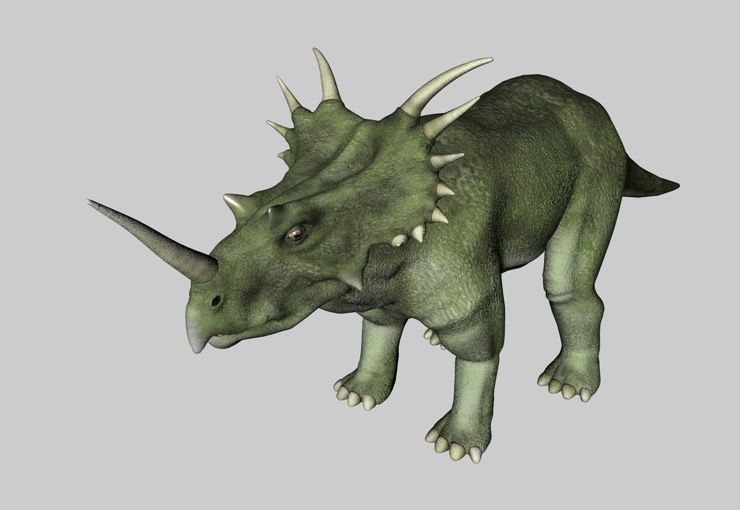 恐龙C4D模型：戟龙 Styracosaurus - C4D之家 - cinema4d_ 2014-03-01 下午7.19.30.jpg