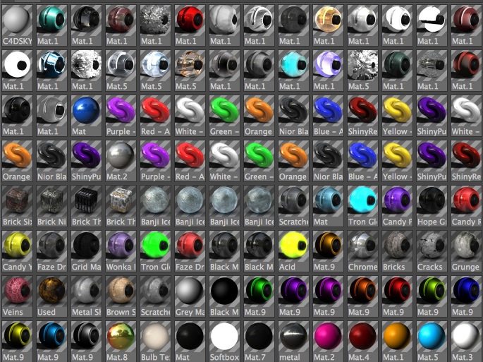 160种C4D纹理材质包 Cinema 4d Materials pack - C4D之家 - cinema4d_ 2014-03-03 下午6.38.04.jpg