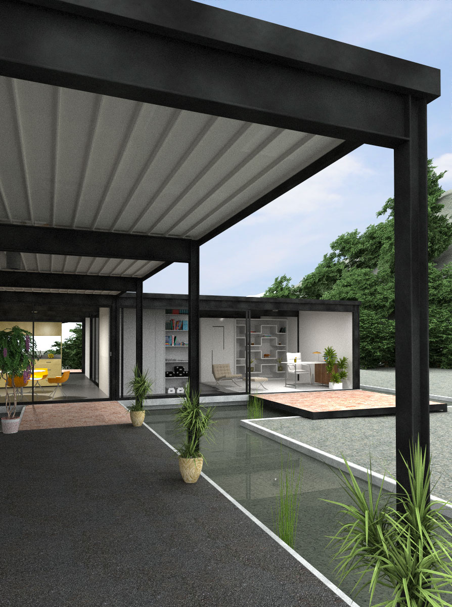 室外建筑模型：时尚的庭院环境C4D模型 - C4D之家 - Archexteriors5_007.jpg