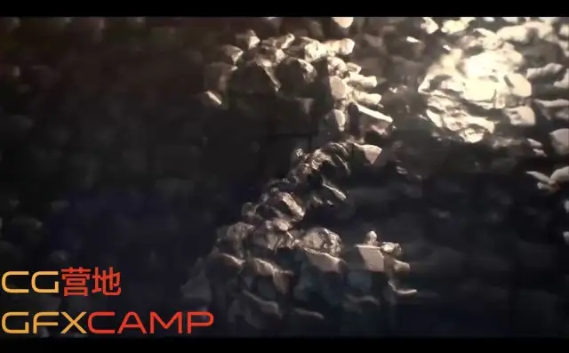 C4D石头展示 COBBLESTONE LOGO EFFECT TUTORIAL