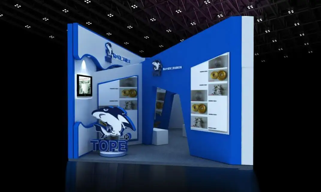 会展模型/展位模型：小鲨鱼工具展3D模型 - C4D之家 - 4.jpg