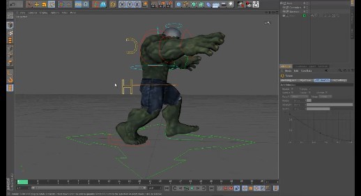 C4D绑定教程：IK FK角色走路教程