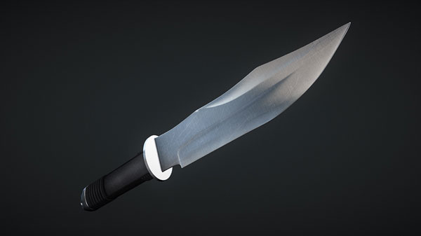 兵器模型-短刀C4D模型 Knife 3dmodel