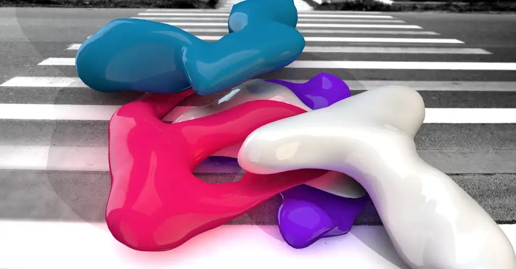TVart C4D中文实例教程：C4D华丽材质与蜡质感文字（含工程文件）