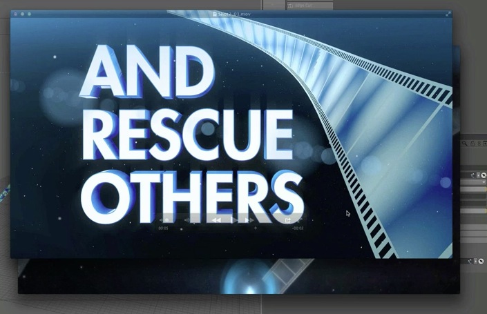 C4D电影胶片动画视频教程 3d Film Strip