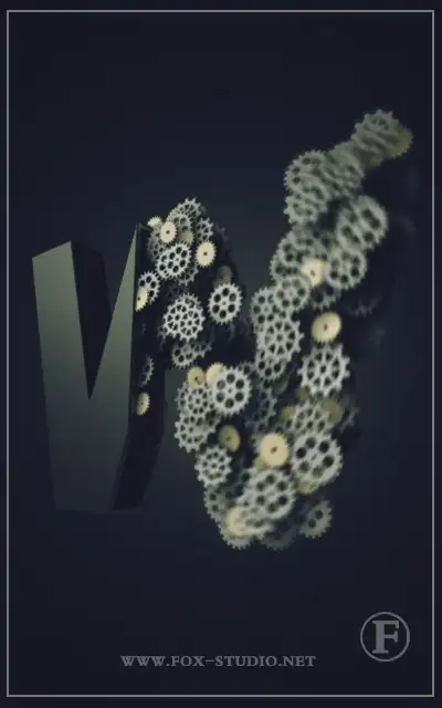 C4D字母总动员《W》中文视频教程