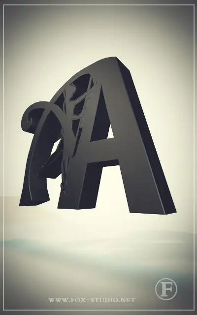 C4D字母总动员《A》中文视频教程