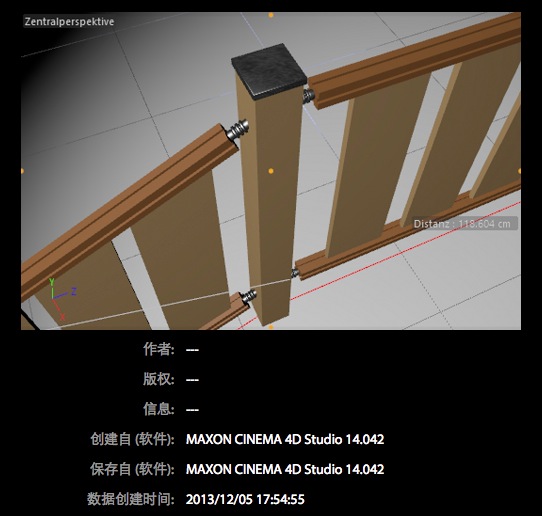 C4D扶手栏杆插件 arKos v1.0（中英对照汉化版 R14-15） - C4D之家 - cinema4d_ 2014-03-20 下午9.05.08.jpg