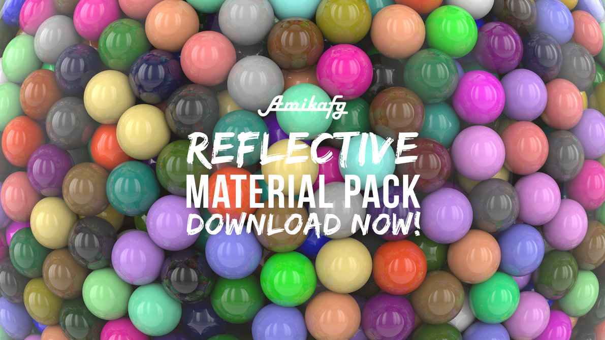 38款C4D反光材质球合集（c4d/vray）Cinema4D Reflective Materials Pack - C4D之家 - cinema4d_reflective_materials_pack__free_download__by_amikafy-d549n3i.jpg