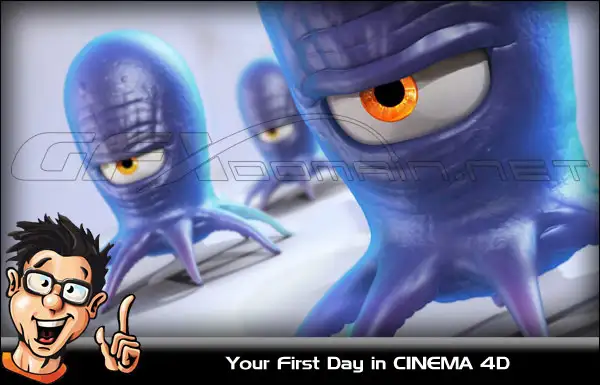 DT教程：C4D乌贼动画视频教程 Digital-Tutors - Your First Day in CINEMA 4D - C4D之家 - urfisdac4d.jpg