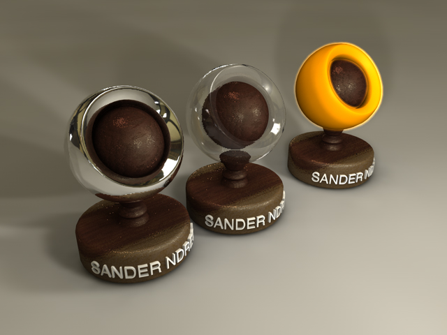 3个C4D漂亮的材质 C4D material