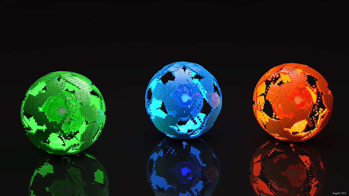 C4D创意作品-镂空的球 Scriptama