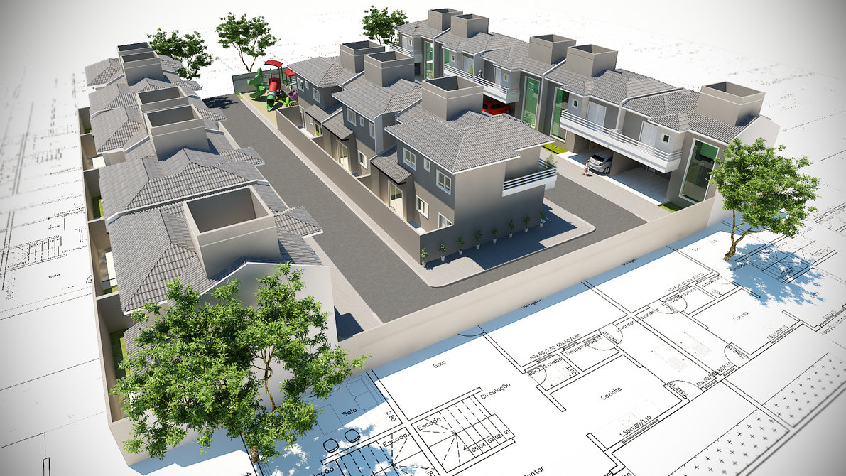 连排别墅鸟瞰效果图 Aerial view of Villa - C4D之家 - cond___ext_5_by_rakkausbr-d4jp2b2.jpg