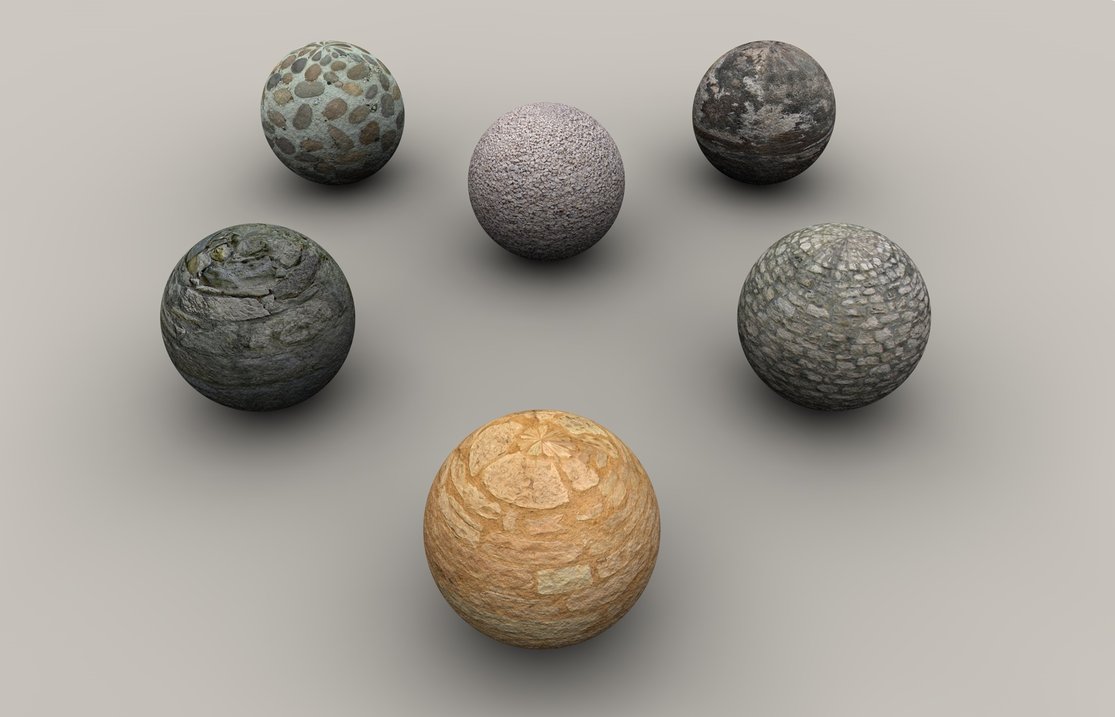 六款石墙C4D材质 Stones - C4D之家 - Stones_by_Neon_Monkey.jpg