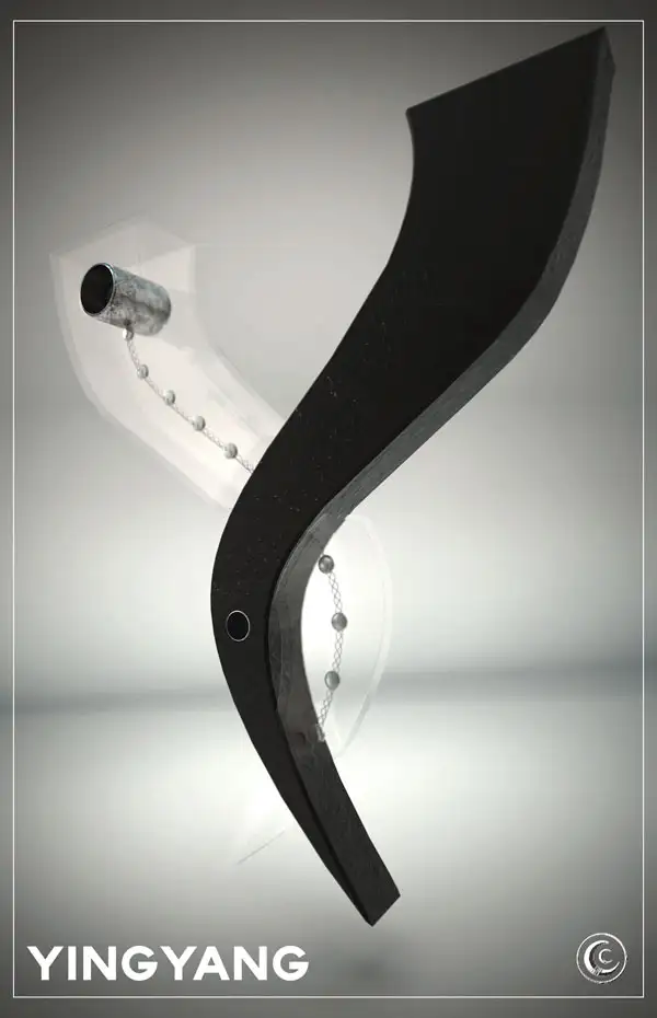 C4D创意字母教程-Y（含工程文件） YingYang - C4D之家 - Y.jpg