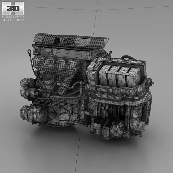 发动机渲染作品欣赏 Toyota Hybrid Engine - C4D之家 - Toyota_Hybrid_Engine_600_lq_0003.jpg