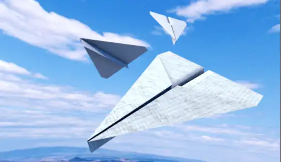 纸飞机3D模型 Cinema 4D Model: Paper Airplane - C4D之家 - eyedesyn_paperairplane.jpg