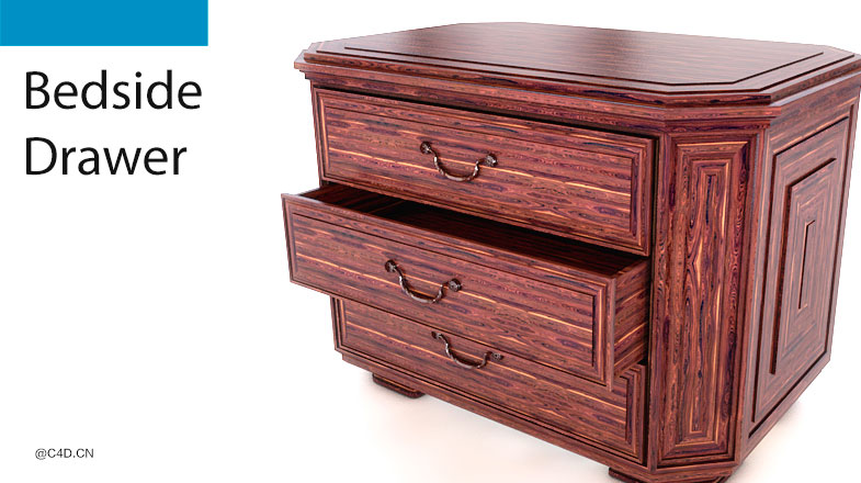 床头柜3D模型 bedside drawer - C4D之家 - free_bedside_drawer_feat.jpg