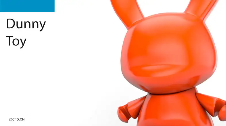 卡通动物玩偶3D模型 dunny - C4D之家 - free_dunny_feat.jpg