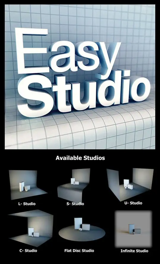 C4D快速建模插件C4D Easy Studio v1.0