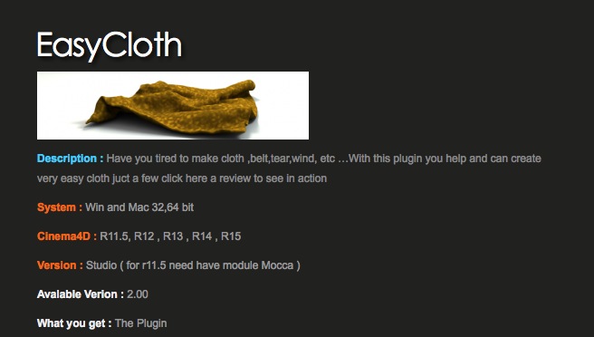 C4D热门布料插件 EasyCloth 2.2（R15/WIN/MAC） - C4D之家 - cinema4d_ 2014-03-30 下午9.45.25.jpg