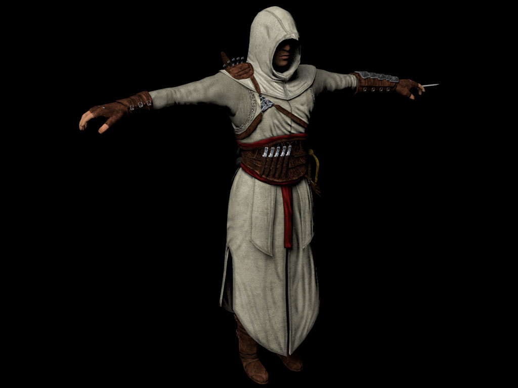 游戏人物3D模型：刺客 3D Model - Altair (Desmond) from Assassin's Creed - C4D之家 - altair_p_tex.jpg