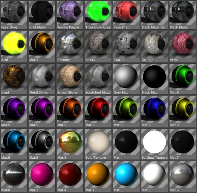 160多个C4D材质合集 160+ Cinema 4D (c4d) Materials - C4D之家 - cinema4d_ 2014-03-30 下午11.11.31.jpg