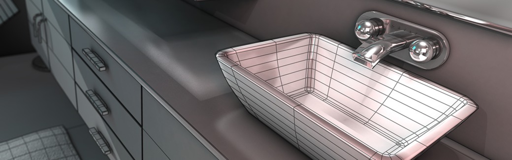 digitaltutors室内建模教程（21集/flv）Modeling Interiors in CINEMA 4D