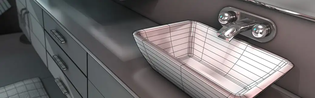 digitaltutors室内建模教程（21集/flv）Modeling Interiors in CINEMA 4D