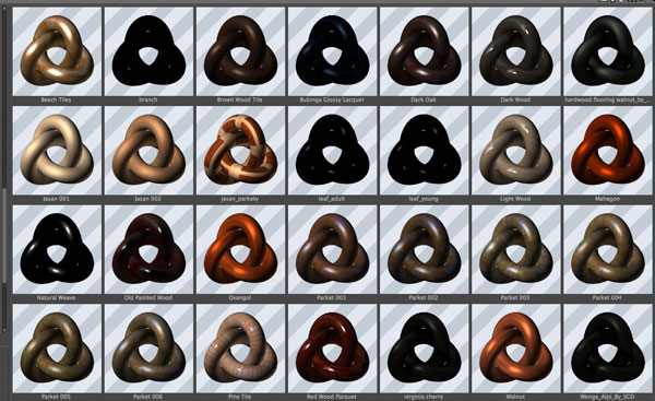 C4D vr材质预设V-Ray大包材质库materials