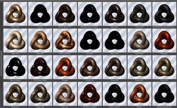 C4D vr材质预设V-Ray大包材质库materials