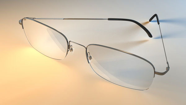 眼镜C4D模型 Glasses 3D model - C4D之家 - 眼镜（最终效果）.jpg