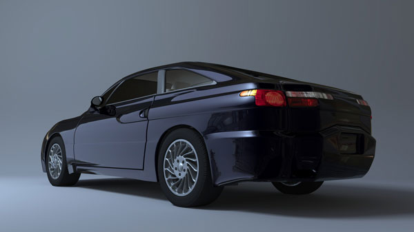 汽车C4D模型 car 3D model - C4D之家 - 汽车（最终效果）.jpg