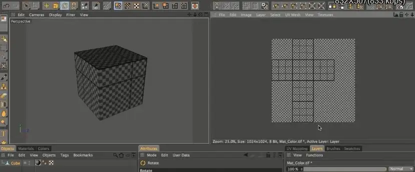 C4D展UV教程：Cinema 4D Tutorial UV Mapping - C4D之家 - cinema4d_ 2014-04-07 上午11.18.05.jpg
