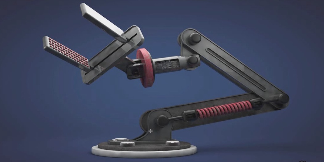 [XP表达式] C4D机械臂建模表达式控制教程