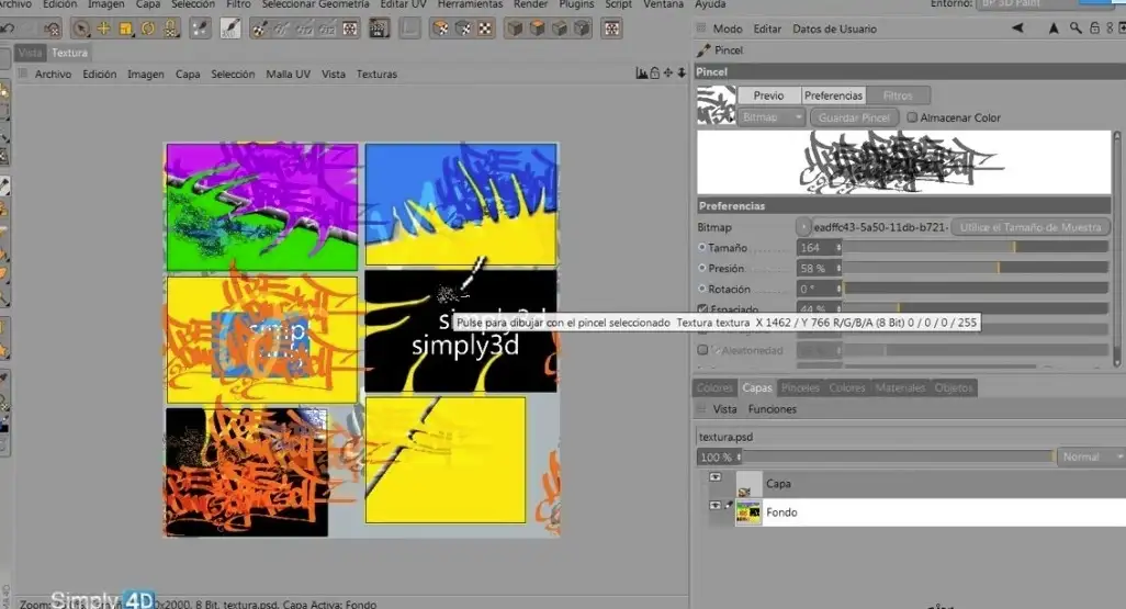 C4D paint笔刷讲解视频教程 TUTORIAL CINEMA 4D - BODYPAINT BASICO - C4D之家 - cinema4d_ 2014-04-11 上午12.20.35.jpg