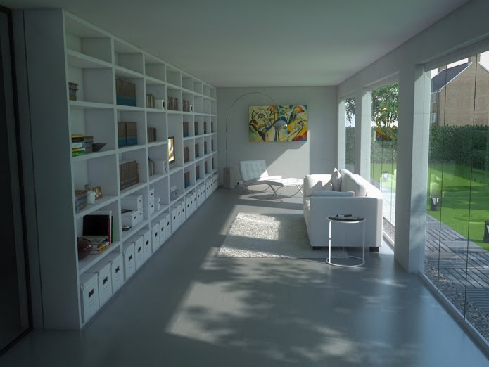 书房C4D渲染作品 new interior - cinema 4d - C4D之家 - interior wip6.jpg