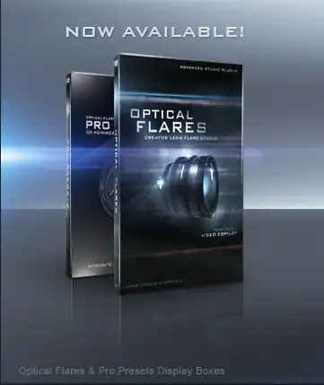 AE光晕插件：Video Copilot - Optical Flares v1.3.3 + Pro Flares Bundle for CS6