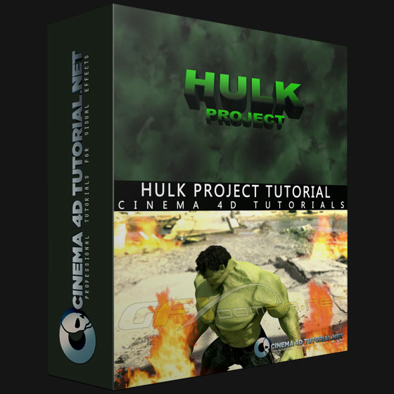C4D电影绿巨人角色训练视频教程 Cinema 4D Tutorial Net Hulk Project Tutorial - C4D之家 - hulkptu.jpg
