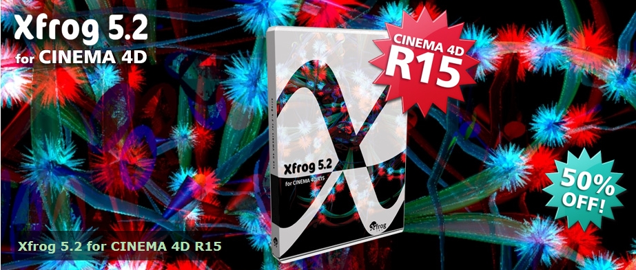 Xfrog 5.2 for Cinema 4D R15植物生长插件（WIN） - C4D之家 - xfrog1.jpg