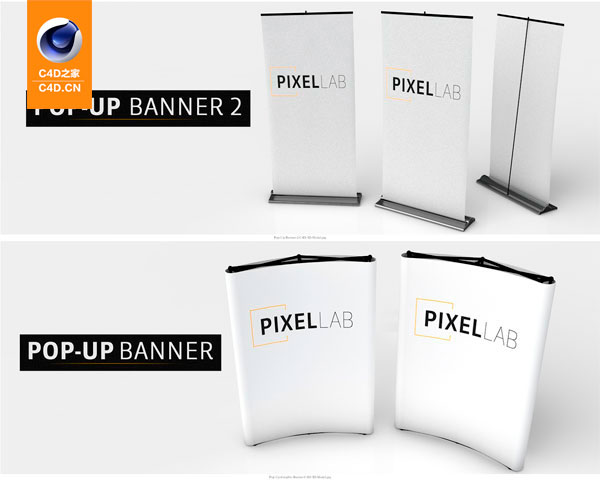 会议酒席大厅C4D模型包 The Pixel Lab – Events & Exhibitions Pack - C4D之家 - 联系表-017.jpg
