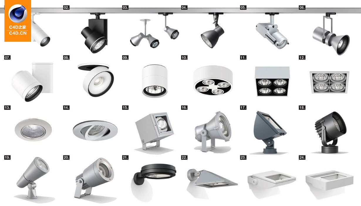 24个探照灯模型 Model+Model vol 04 Architectural lights - C4D之家 - cinema4d_-2014-04-20-上午11.07.18.jpg