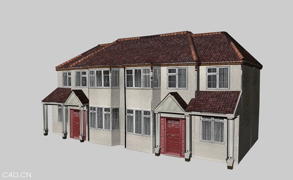 190个C4D建筑模型合集预设（房屋、树木、植物盆景）