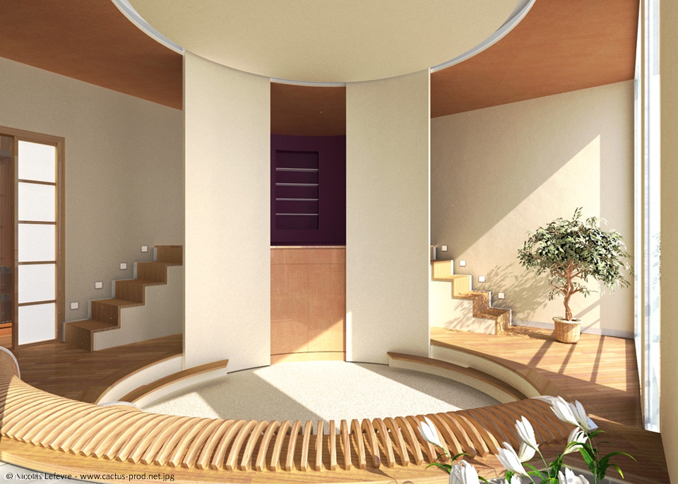 CINEMA 4D别墅门厅设计渲染作品 - C4D之家 - 142.jpg