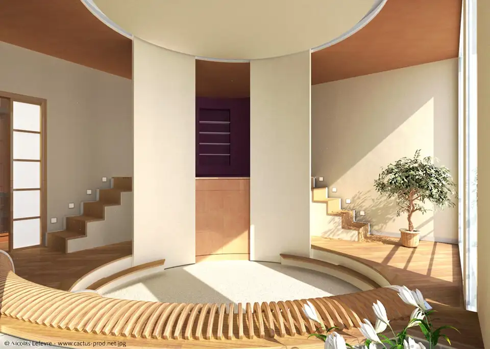 CINEMA 4D别墅门厅设计渲染作品 - C4D之家 - 142.jpg