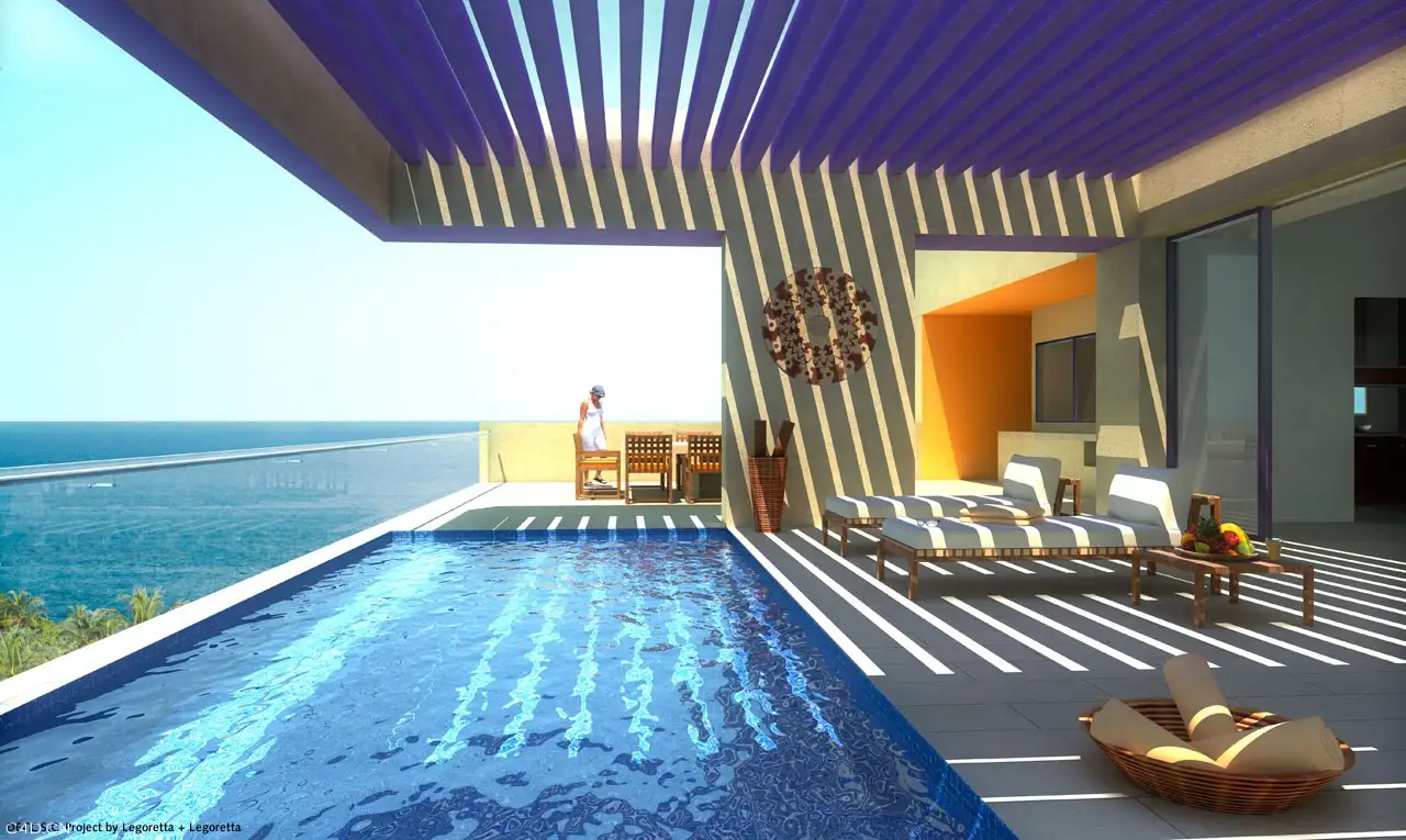 海景别墅C4D渲染欣赏 Ocean View Villa C4D rendering appreciation - C4D之家 - caustics.jpg