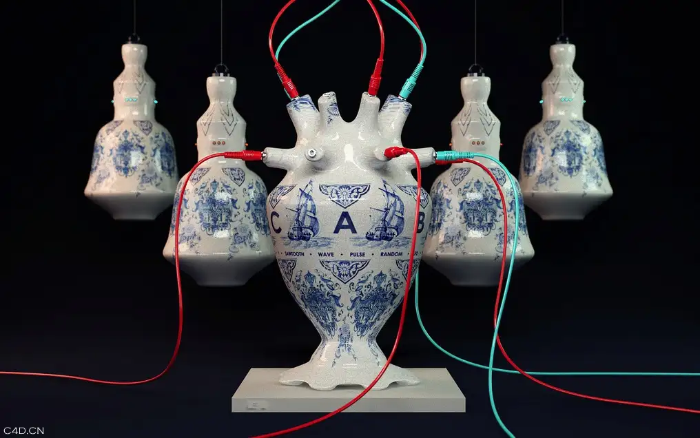 C4D青花瓷电器 C4D blue and white porcelain - C4D之家 - cinema4d_ 2014-04-22 下午9.45.51.jpg