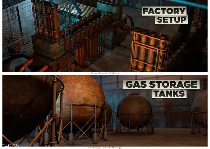 C4D工业素材模型包第二辑 the pixel lab industrial pack 2（lib4d） - C4D之家 - 联系表-005.jpg