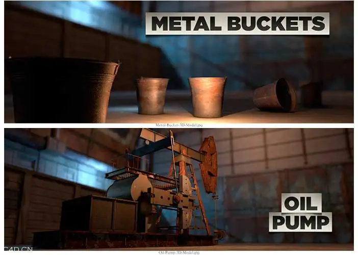 C4D工业素材模型包第二辑 the pixel lab industrial pack 2（lib4d） - C4D之家 - 联系表-009.jpg